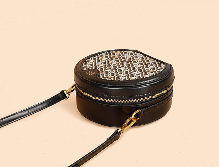 Korean Style Round Niche Phone Crossbody Bag