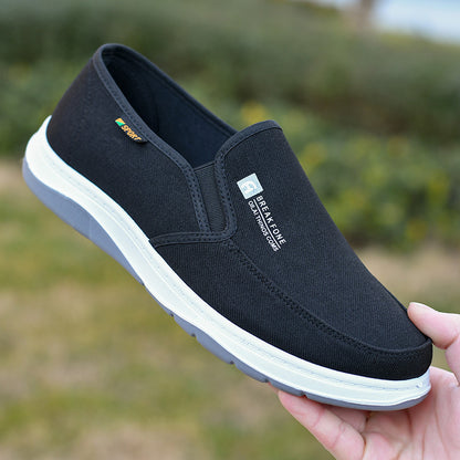 Denim Slip-On Casual Work Shoes