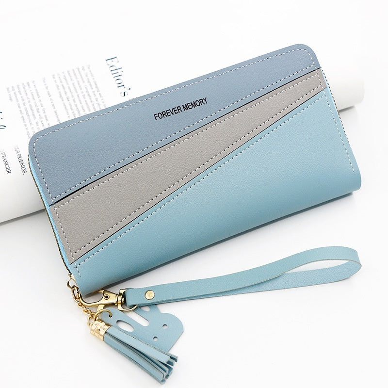 Simple Long Fashion Coin Purse Handbag