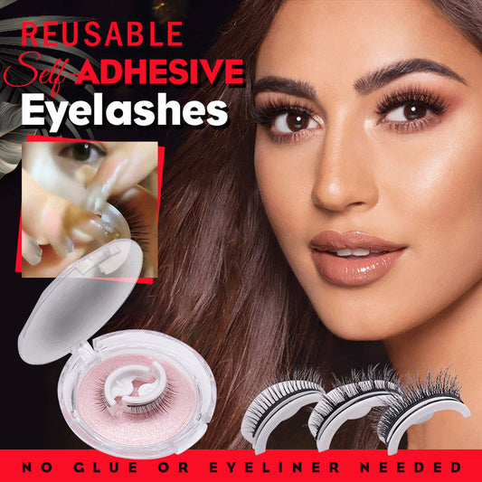 Reusable 3D Self-Adhesive Mink Lashes