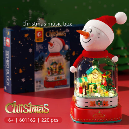 Christmas Tree Building Blocks Assembling Gifts