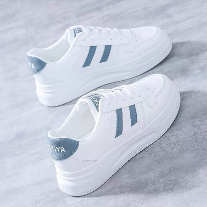 All-Matching Summer White Leather Sneakers