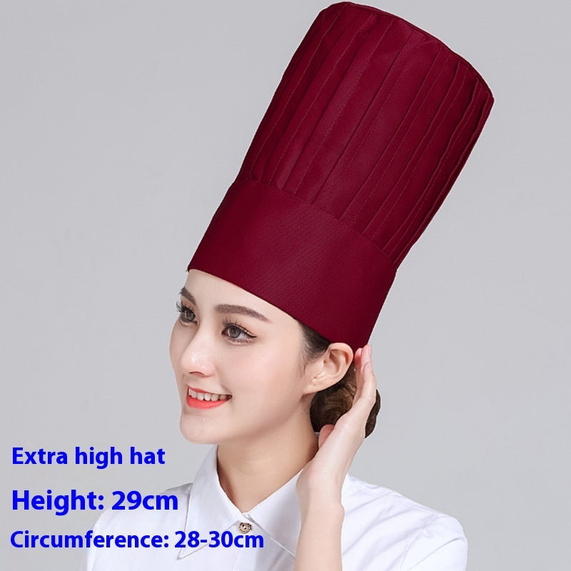 Cotton Hat Restaurant Canteen Chef Work Hat