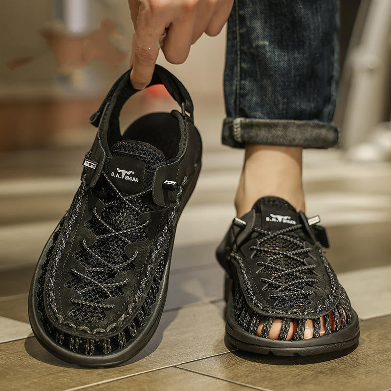 Men's Summer Woven Trekking Sandals