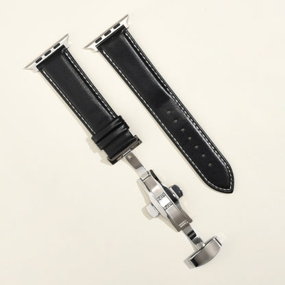 Men's Minimalist And Versatile Cowhide Strap