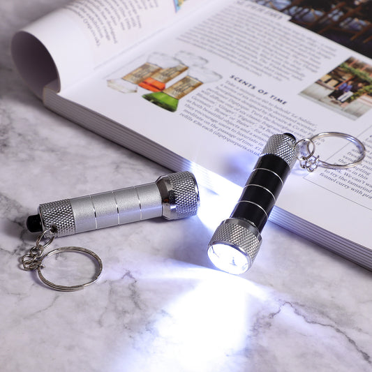 Mini Keychain LED Flashlight - Portable Aluminum Torch