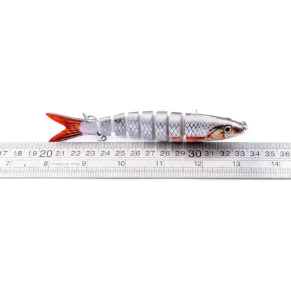 Multi-Jointed Pike Fishing Lure – Hard Bait for Carp & Trolling