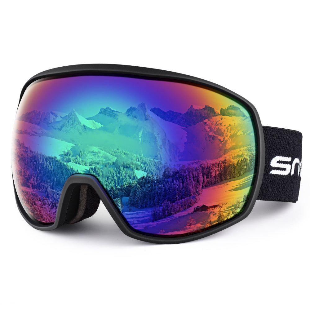 Anti-Fog Double-Layer Ski Goggles