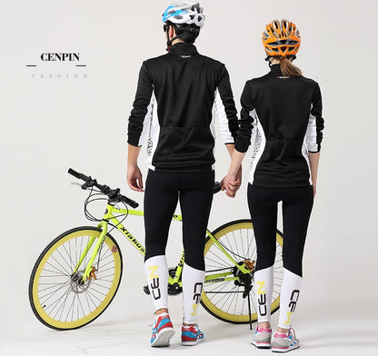 Unisex Long-Sleeve Cycling Jersey - Team Edition