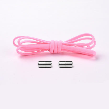 No Tie Elastic Shoelaces with Metal Lock