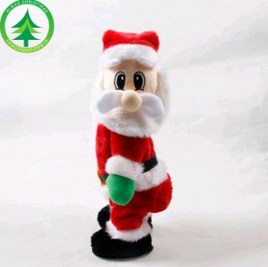 Electric Santa Claus Dolls Music Christmas Decorations