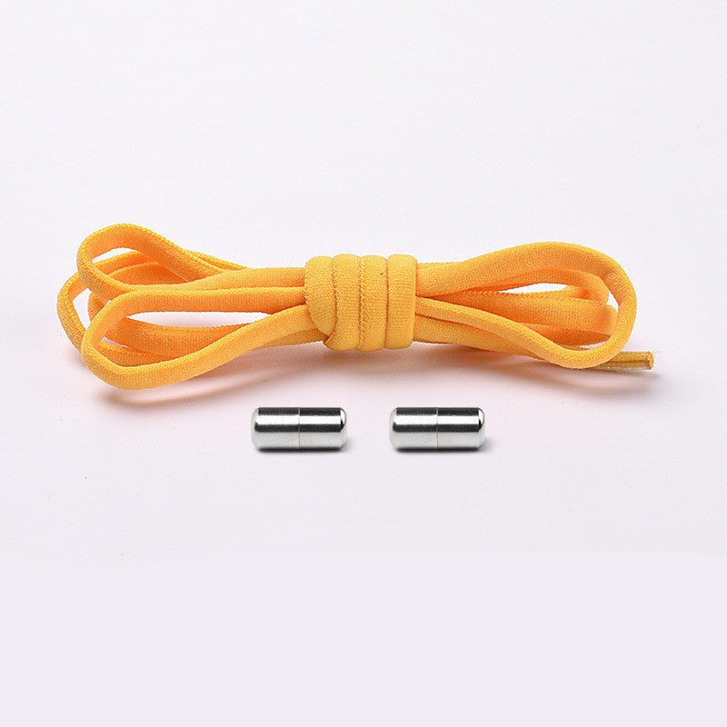 No Tie Elastic Shoelaces with Metal Lock