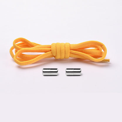 No Tie Elastic Shoelaces with Metal Lock