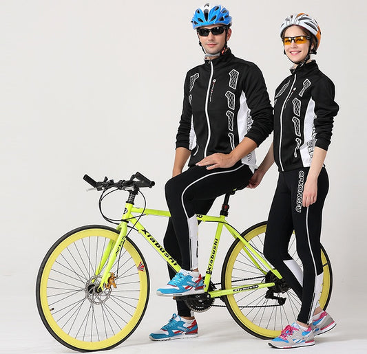 Unisex Long-Sleeve Cycling Jersey - Team Edition