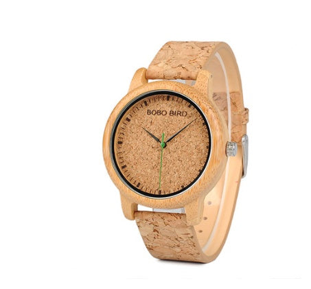 Bamboo and wooden watches