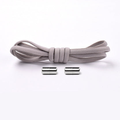 No Tie Elastic Shoelaces with Metal Lock