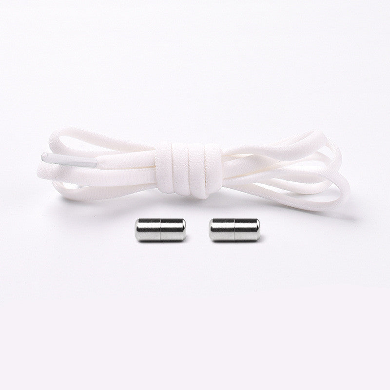 No Tie Elastic Shoelaces with Metal Lock