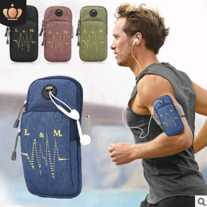 Men And Women Sports Arm Bag IPhone7 Or 8plus Waterproof Mobile Phone Arm Bag