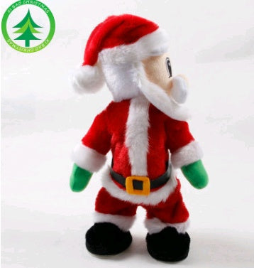 Electric Santa Claus Dolls Music Christmas Decorations