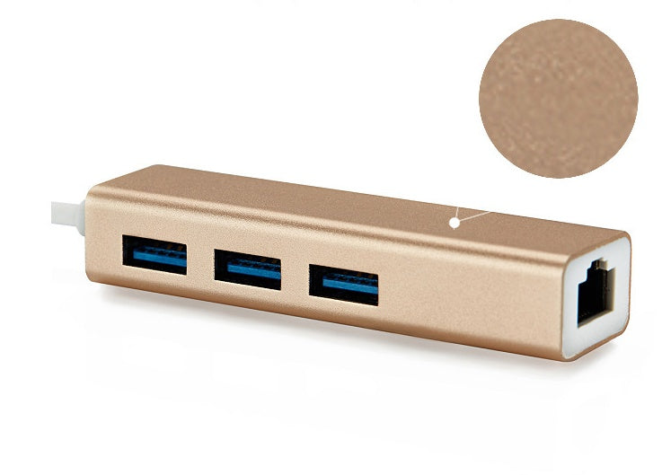 USB to RJ45 Type-C Adapter Hub, USB 3.0 Hub