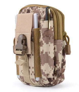 Outdoor Sports Molle Tactical Pocket Male 5.5 6 Inch Waterproof Mobile Phone Bag