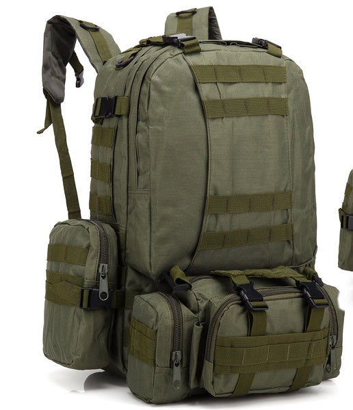 Men's Tactical Camouflage Travel Backpack – Large Oxford Outdoor Bag