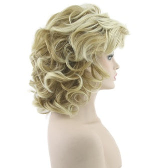 Golden Short Hair Wigs