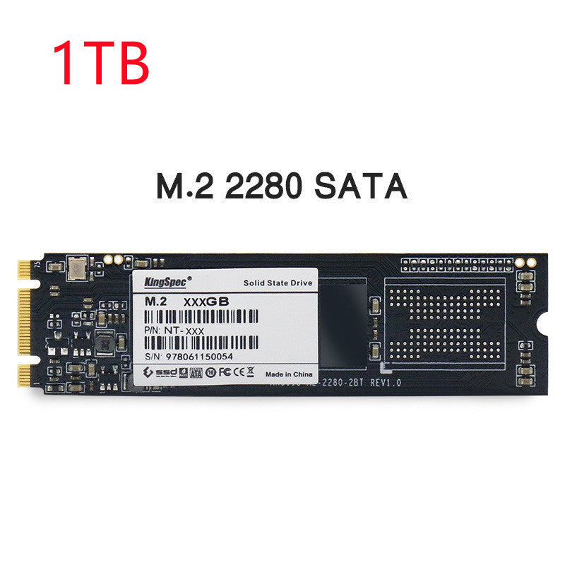 KingSpec M.2 SATA SSD: 128G/256G