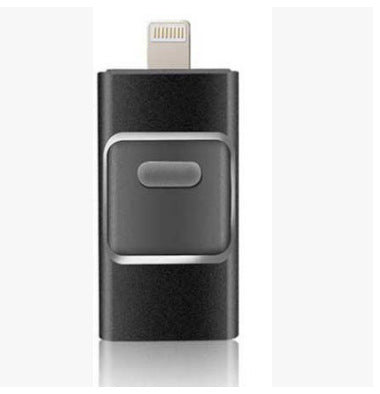 3-in-1 OTG USB Flash Drive for Apple, Android, and Computers