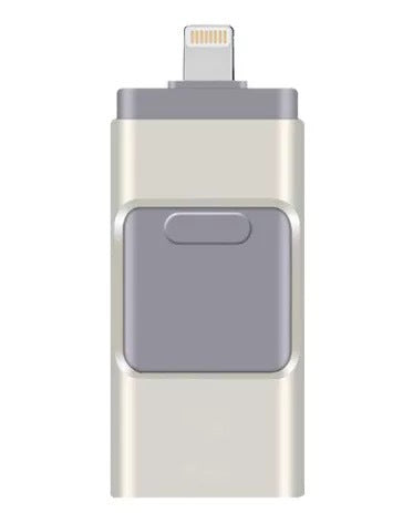 3-in-1 OTG USB Flash Drive for Apple, Android, and Computers