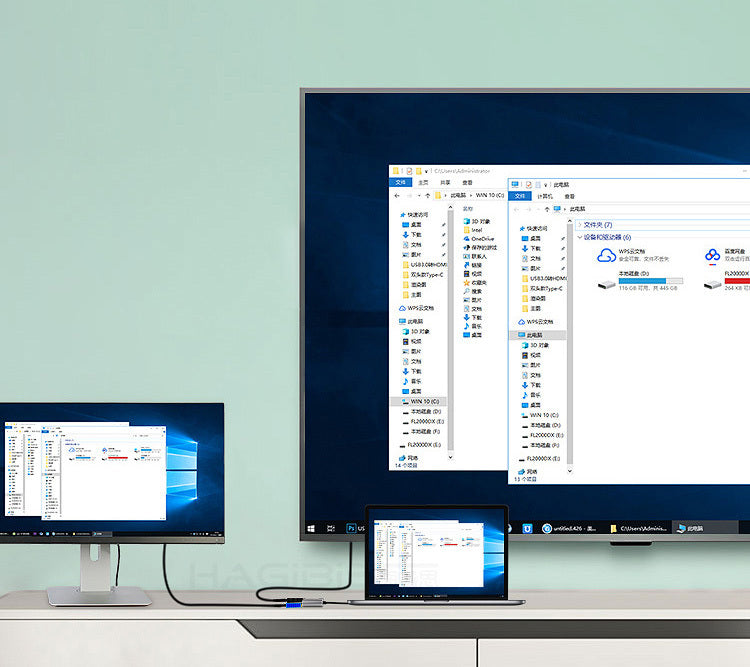 USB 3.0 to HDMI/VGA Adapter: Multi-Display Converter