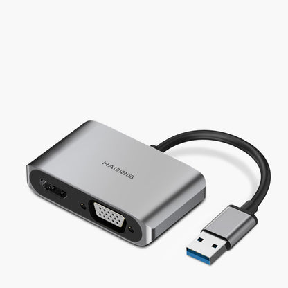 USB 3.0 to HDMI/VGA Adapter: Multi-Display Converter