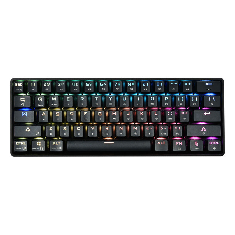 Bluetooth Mechanical Keyboard, Dual Charging