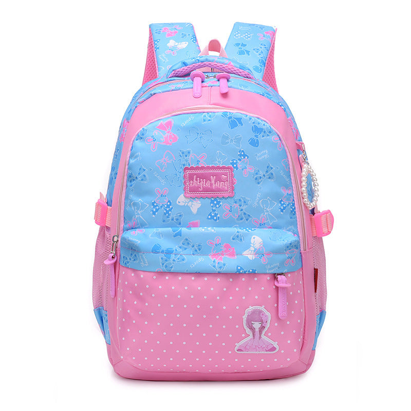 Korean Style Load-Reducing School Bag for Girls