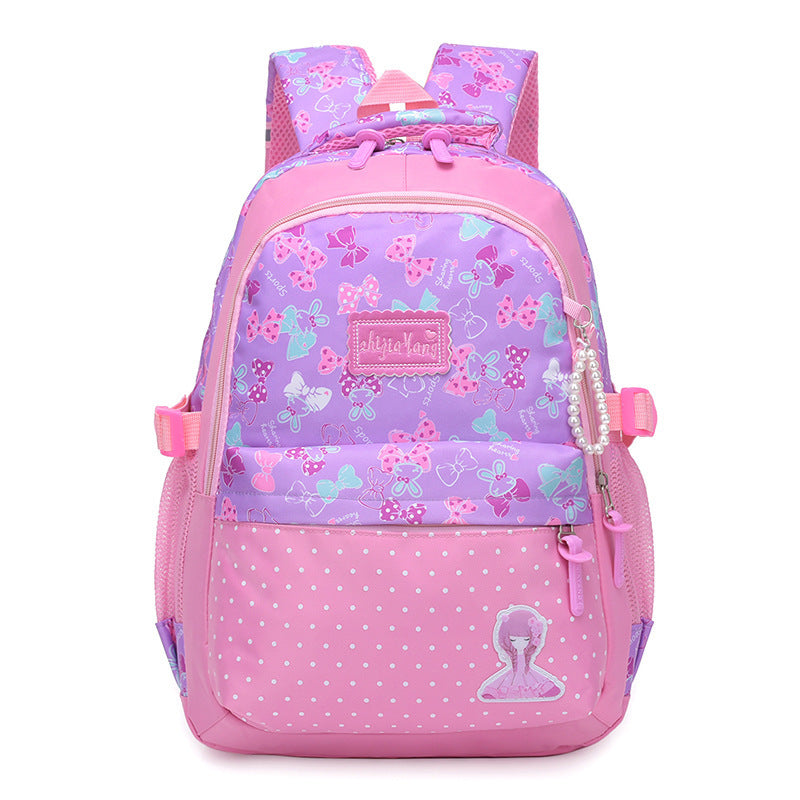 Korean Style Load-Reducing School Bag for Girls