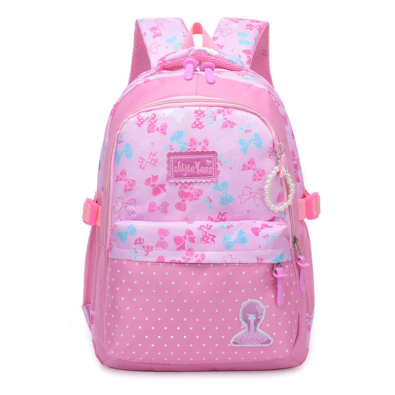 Korean Style Load-Reducing School Bag for Girls