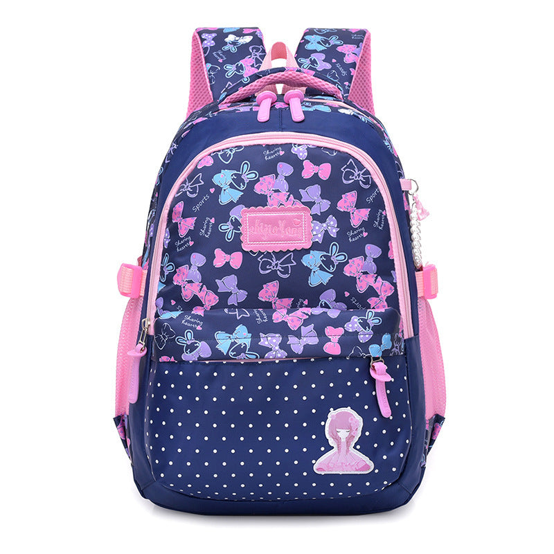 Korean Style Load-Reducing School Bag for Girls