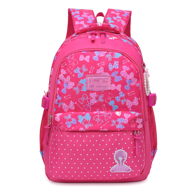 Korean Style Load-Reducing School Bag for Girls