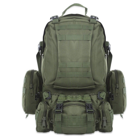 50L Molle Tactical Military Backpack – Waterproof for Camping, Hiking, & Travel