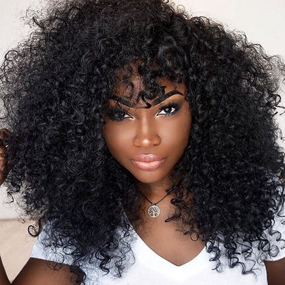 European And American Wigs African Curly Hair