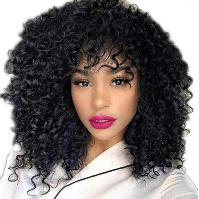 European And American Wigs African Curly Hair