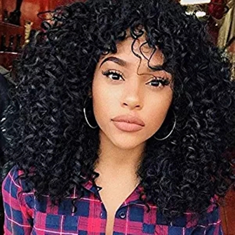 European And American Wigs African Curly Hair