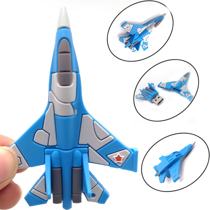 Airplane USB Flash Drive: Flight Model, 16GB-32GB