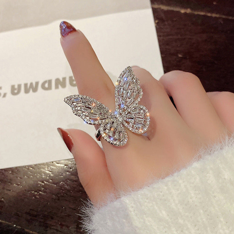 Korean Cold Wind Index Finger Ring