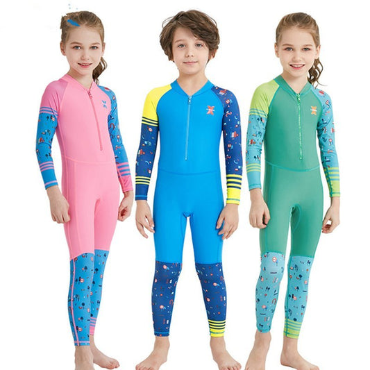 Kids' Quick-Dry Long-Sleeve Diving Suit