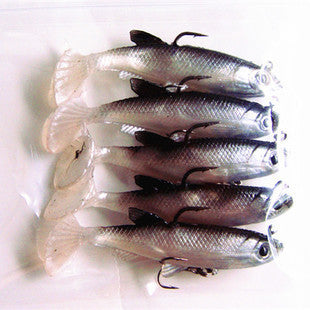 Black & White Sea Bass Killer Soft Bait – 14g, 8cm