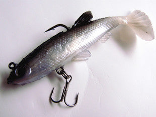 Black & White Sea Bass Killer Soft Bait – 14g, 8cm