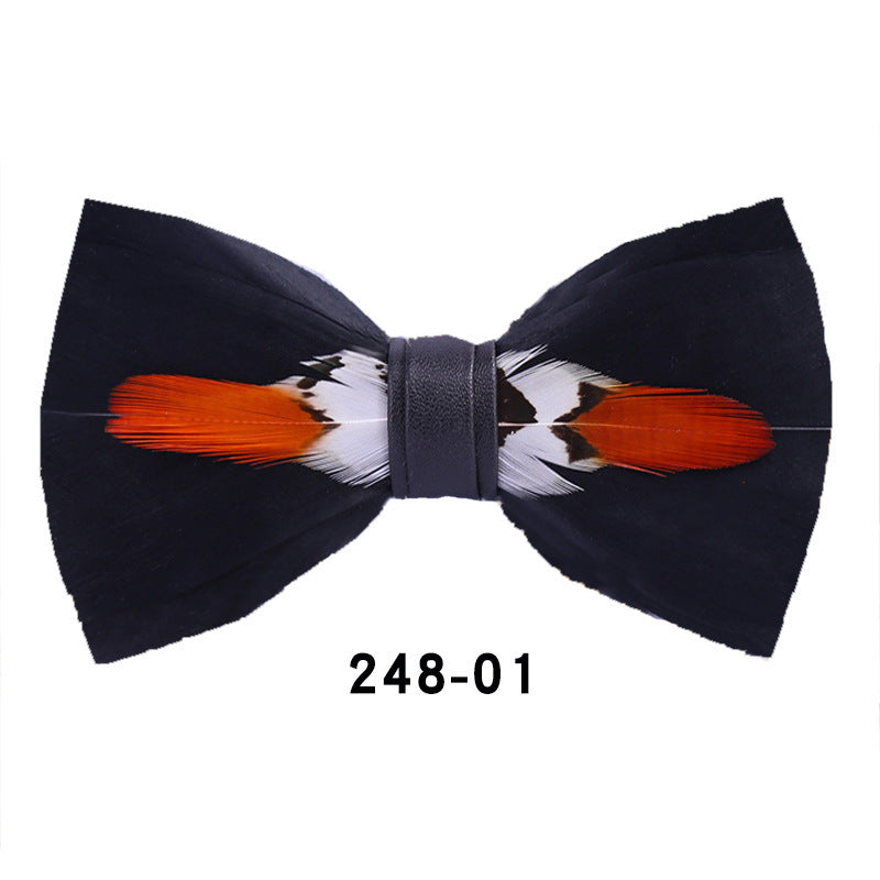 Feather Bow Tie Bow Tie