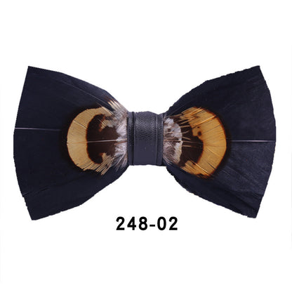 Feather Bow Tie Bow Tie