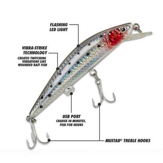 Rechargeable Twitching Fish Lure